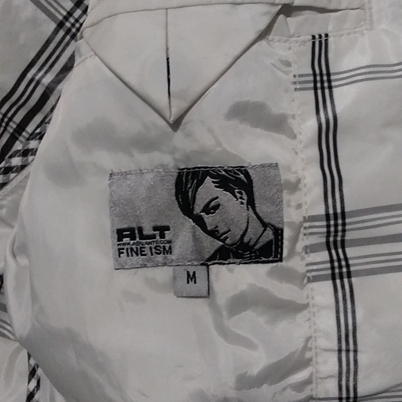 Mens ALT Fine ism size M rain/windbreaker sports coat - Picture 2 of 2